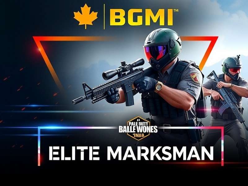 BGMI Elite Marksman India Event Poster